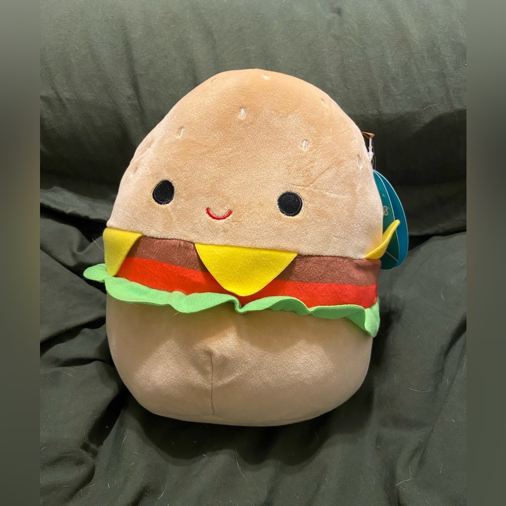 8” burger squishmallows